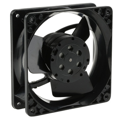 ebm-papst 4000 N Series Axial Fan, 230 V ac, AC Operation, 100m³/h, 10W, 43mA Max, IP20, 119 x 119 x 38mm