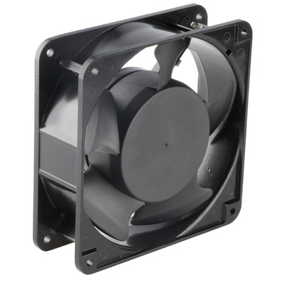 Sunon DP200 Series Axial Fan, 230 V ac, AC Operation, 164.8m³/h, 22W, 140mA Max, 119 x 119 x 38mm