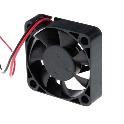 RS PRO Axial Fan, 24 V dc, DC Operation, 11.9m³/h, 2.16W, 90mA Max, 40 x 40 x 10mm