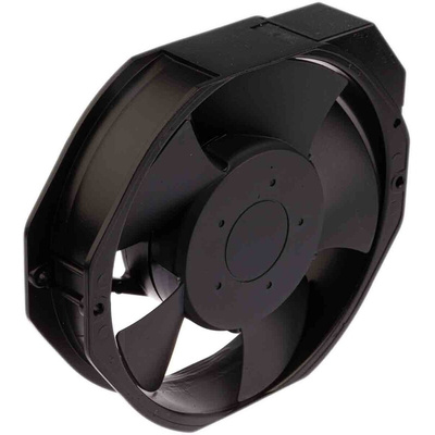 RS PRO Axial Fan, 230 V ac, AC Operation, 387.4m³/h, 28W, 172 x 150 x 38mm