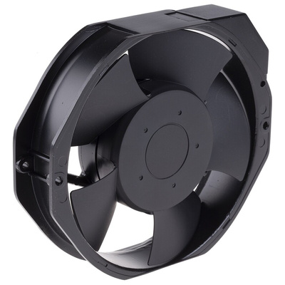 RS PRO Axial Fan, 230 V ac, AC Operation, 387.4m³/h, 28W, IP55, 172 x 150 x 38mm