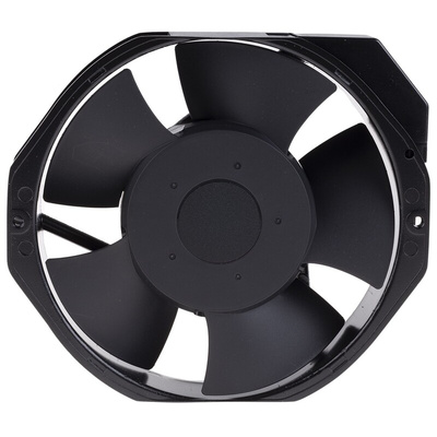 RS PRO Axial Fan, 230 V ac, AC Operation, 387.4m³/h, 28W, IP55, 172 x 150 x 38mm