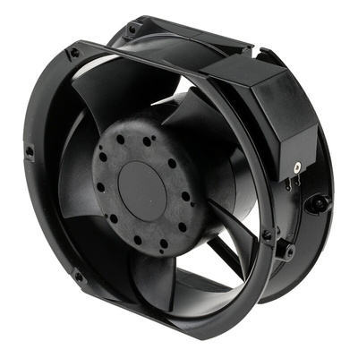 RS PRO Axial Fan, 230 V ac, AC Operation, 497.8m³/h, 38W, 170mA Max, 172 x 150 x 51mm