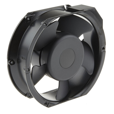 RS PRO Axial Fan, 230 V ac, AC Operation, 383.9m³/h, 29W, 120mA Max, IP55, 172 x 150 x 51mm