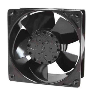 RS PRO Axial Fan, 230 V ac, AC Operation, 178.4m³/h, 10W, IP55, 120 x 120 x 38mm