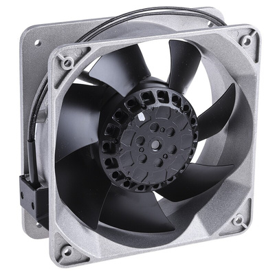 RS PRO Axial Fan, 230 V ac, AC Operation, 679.6m³/h, 80W, IP56, 180 x 180 x 65mm