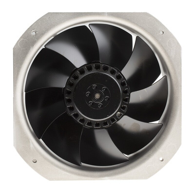 ebm-papst W2E200H Series Axial Fan, 230 V ac, AC Operation, 935m³/h, 64W, 225 x 225 x 80mm
