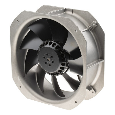 ebm-papst W2E200H Series Axial Fan, 230 V ac, AC Operation, 935m³/h, 64W, 225 x 225 x 80mm