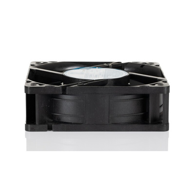 RS PRO Axial Fan, 90 → 265 V ac, AC Operation, 105 ± 15%cfm, 5.2 ± 15%W, 0.06 ± 15%A Max, 120 x 120 x 38mm
