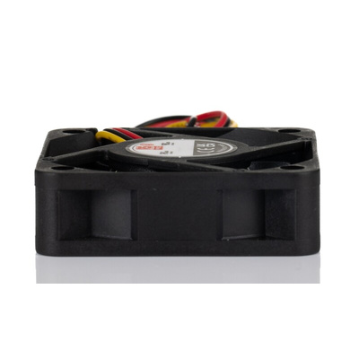 RS PRO Axial Fan, 24 V dc, DC Operation, 15cfm, 1.728W, 60mA Max, 50 x 50 x 15mm