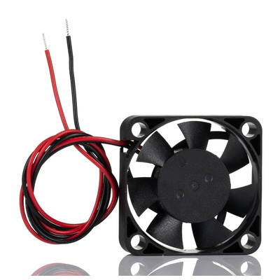 RS PRO Axial Fan, 24 V dc, DC Operation, 7.24cfm, 2.016W, 90mA Max, 40 x 40 x 10mm