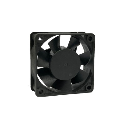 RS PRO Axial Fan, 24 V dc, DC Operation, 28.1cfm, 8.928W, 150mA Max, 60 x 60 x 25mm