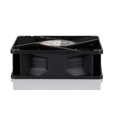 RS PRO Axial Fan, 12 V dc, DC Operation, 135.9cfm, 11.52W, 800mA Max, 119 x 119 x 38mm