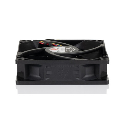 RS PRO Axial Fan, 24 V dc, DC Operation, 92.5cfm, 10.08W, 350mA Max, 92 x 92 x 25mm