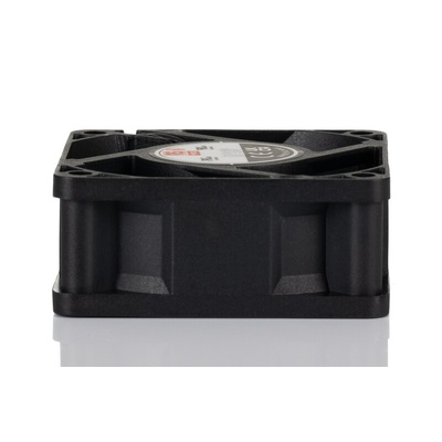RS PRO Axial Fan, 230 V ac, AC Operation, 28.2cfm, 4.2W, 20mA Max, 60 x 60 x 25mm