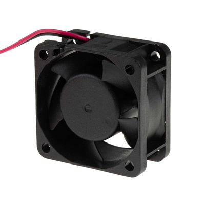 RS PRO Axial Fan, 24 V dc, DC Operation, 11.9m³/h, 1.4W, 60mA Max, 40 x 40 x 20mm