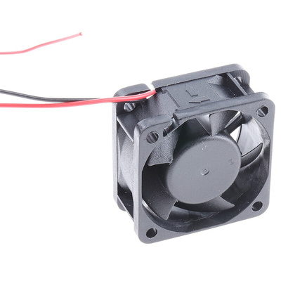 RS PRO Axial Fan, 24 V dc, DC Operation, 13.6m³/h, 1.7W, 70mA Max, 40 x 40 x 20mm