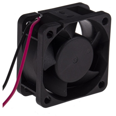 RS PRO Axial Fan, 24 V dc, DC Operation, 15.3m³/h, 2.2W, 90mA Max, 40 x 40 x 20mm