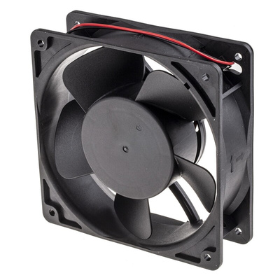 RS PRO Axial Fan, 24 V dc, DC Operation, 178.4m³/h, 7W, 320mA Max, 120 x 120 x 38mm