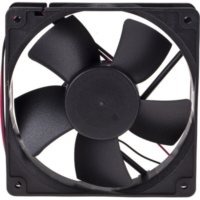 RS PRO Axial Fan, 24 V dc, DC Operation, 203.9m³/h, 6W, 280mA Max, 120 x 120 x 32mm
