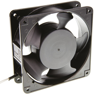 Sunon SP Series Axial Fan, 115 V ac, AC Operation, 199m³/h, 20W, 240mA Max, 120 x 120 x 38mm