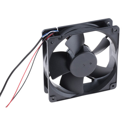 RS PRO Axial Fan, 24 V dc, DC Operation, 203.9m³/h, 6W, 280mA Max, 120 x 120 x 32mm