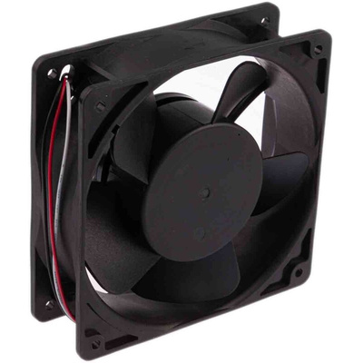 RS PRO Axial Fan, 24 V dc, DC Operation, 178.4m³/h, 7W, 320mA Max, 120 x 120 x 38mm