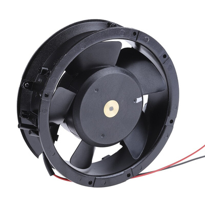 RS PRO Axial Fan, 24 V dc, DC Operation, 399.3m³/h, 23W, 970mA Max, 172 x 51mm