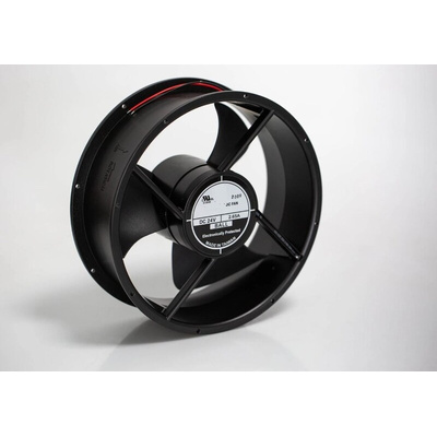 RS PRO Axial Fan, 24 V dc, DC Operation, 1444.1m³/h, 64W, 2.65A Max, 254 x 88.9mm