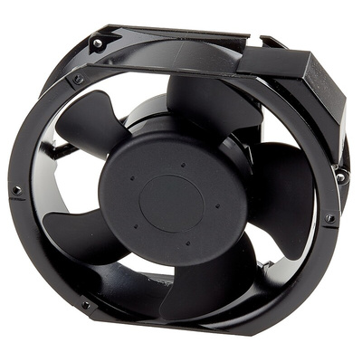 RS PRO Axial Fan, 115 V ac, AC Operation, 399.3m³/h, 35W, 300mA Max, 172 x 150mm