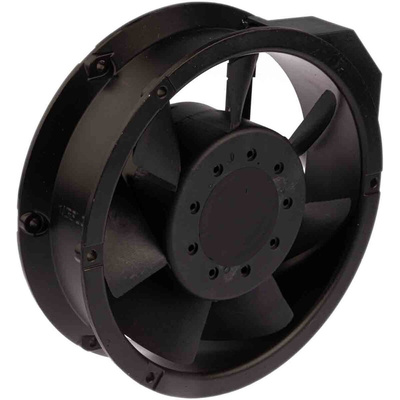 RS PRO Axial Fan, 230 V ac, AC Operation, 399.3m³/h, 35W, 220mA Max, 172 x 51mm