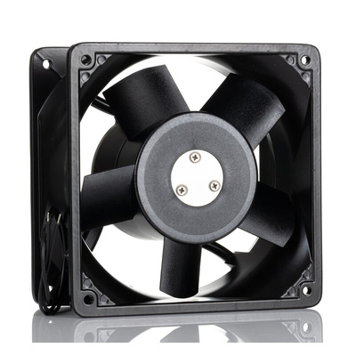 RS PRO Axial Fan, 230 V ac, AC Operation, 713.6m³/h, 62W, 280mA Max, 180 x 180 x 89mm