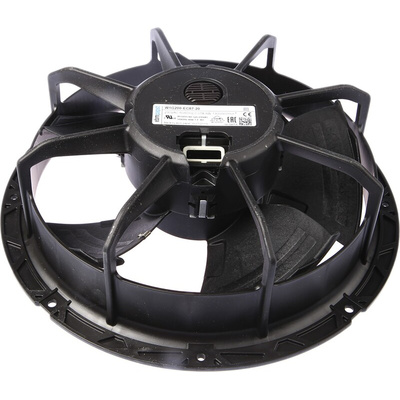 ebm-papst W1G200 Series Axial Fan, 230 V ac, AC Operation, 500m³/h, 11W, 90mA Max, 200 x 78.5mm