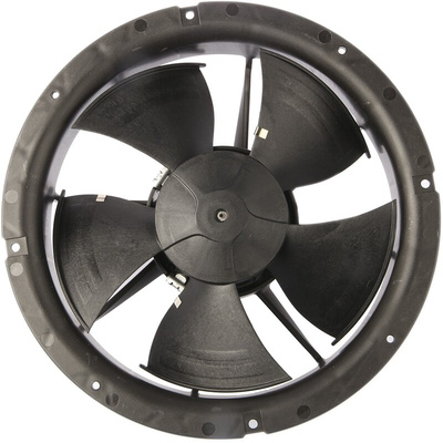 ebm-papst W1G200 Series Axial Fan, 230 V ac, AC Operation, 500m³/h, 11W, 90mA Max, 200 x 78.5mm