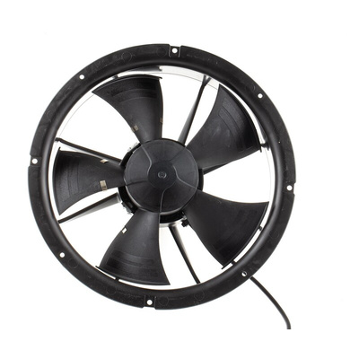 ebm-papst W1G230 Series Axial Fan, 230 V ac, AC Operation, 1000m³/h, 26W, 260mA Max, 230 x 78.5mm