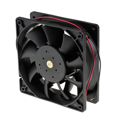 RS PRO Axial Fan, 24 V dc, DC Operation, 383.9m³/h, 40.8W, 1.7A Max, 120 x 120 x 38mm