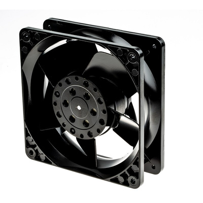 ebm-papst 4000 Series Axial Fan, 230 V ac, AC Operation, 160m³/h, 19W, IP20, 119 x 119 x 38mm