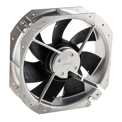 ebm-papst Axial Fan, 230 V ac, AC Operation, 1695m³/h, 125W, 550mA Max, 280 x 80mm