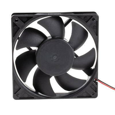Sunon PMD Series Axial Fan, 24 V dc, DC Operation, 255m³/h, 11.8W, 490mA Max, 120 x 120 x 25mm