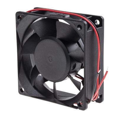 Sunon PMD Series Axial Fan, 24 V dc, DC Operation, 83.3m³/h, 4.8W, 200mA Max, 70 x 70 x 25mm