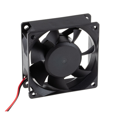 Sunon PMD Series Axial Fan, 24 V dc, DC Operation, 83.3m³/h, 4.6W, 190mA Max, 70 x 70 x 25mm