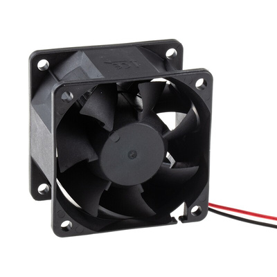 Sunon PMD Series Axial Fan, 24 V dc, DC Operation, 96m³/h, 10.3W, 430mA Max, 60 x 60 x 38mm