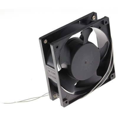 Sunon SP Series Axial Fan, 115 V ac, AC Operation, 144.4m³/h, 20W, 220mA Max, 120 x 120 x 38mm