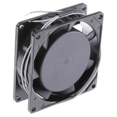Sunon SF Series Axial Fan, 115 V ac, AC Operation, 28.9m³/h, 11W, 100mA Max, 80 x 80 x 25mm