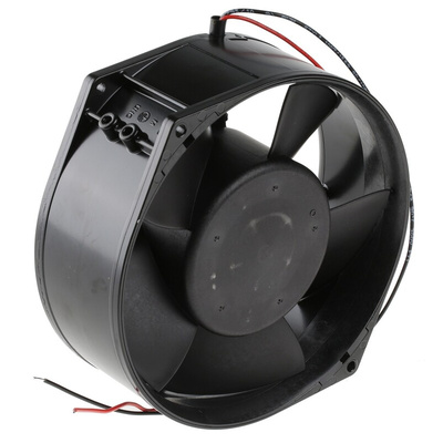 ebm-papst 7200 N Series Axial Fan, 24 V dc, DC Operation, 360m³/h, 12W, 500mA Max, IP20, 150 x 55mm