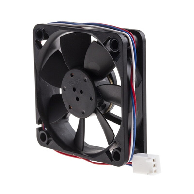 ebm-papst 600 F Series Axial Fan, 12 V dc, DC Operation, 15m³/h, 330mW, IP20, 60 x 60 x 15mm