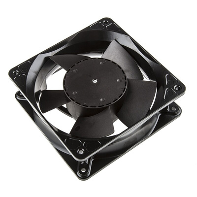 ebm-papst 4100 N Series Axial Fan, 24 V dc, DC Operation, 160m³/h, 3.3W, 119 x 119 x 38mm