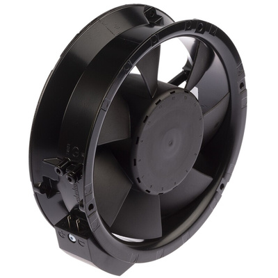 ebm-papst 6200 N Series Axial Fan, 24 V dc, DC Operation, 410m³/h, 17W, IP20, 172 x 51mm