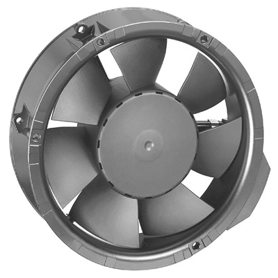ebm-papst 6200 N Series Axial Fan, 24 V dc, DC Operation, 410m³/h, 17W, IP20, 172 x 51mm