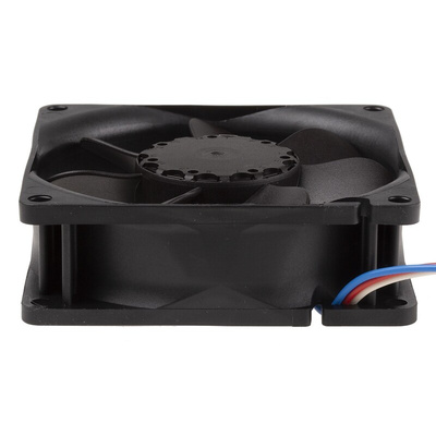 ebm-papst 8400 N Series Axial Fan, 12 V dc, DC Operation, 79m³/h, 2.8W, 80 x 80 x 25mm